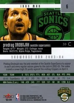 Back of Predrag Drobnjak