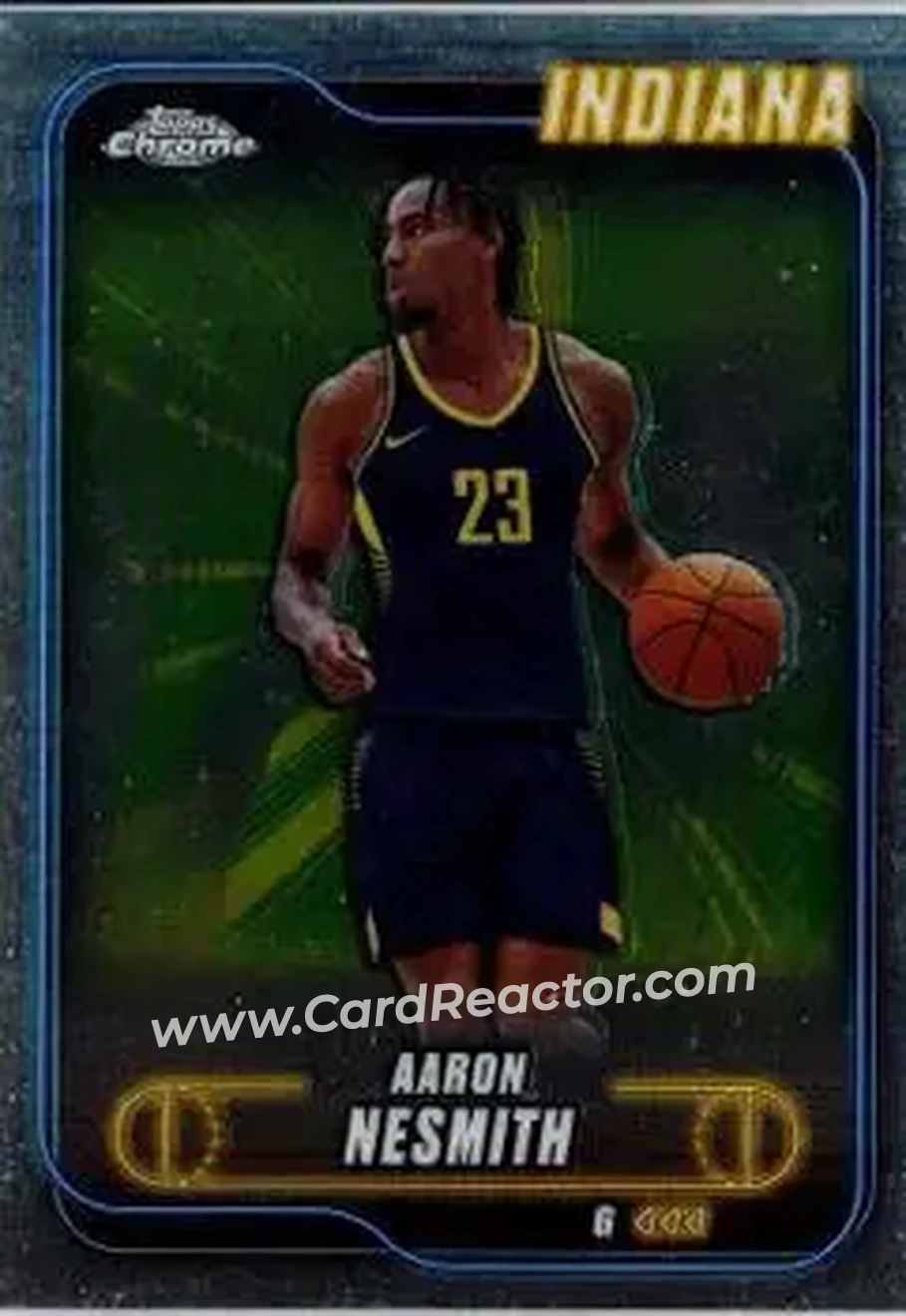 2024-25 Topps Chrome #21 - Aaron Nesmith - Indiana Pacers - Front