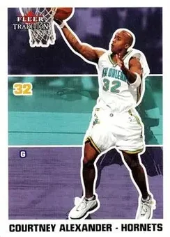 2003-04 Fleer Tradition #5 - Courtney Alexander - New Orleans Hornets 2003-04 Fleer Tradition #5 - Courtney Alexander - New Orleans Hornets