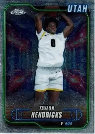 2024-25 Topps Chrome #31 - Taylor Hendricks - Utah Jazz