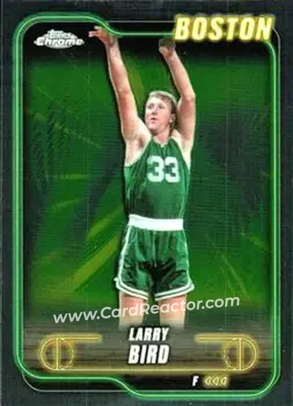 2024-25 Topps Chrome #32 - Larry Bird - Boston Celtics - Front