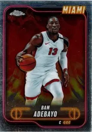 2024-25 Topps Chrome #33 - Bam Adebayo - Miami Heat