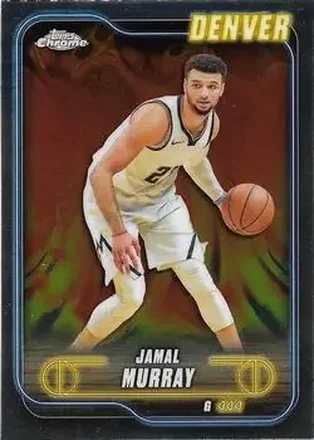 2024-25 Topps Chrome #34 - Jamal Murray - Denver Nuggets