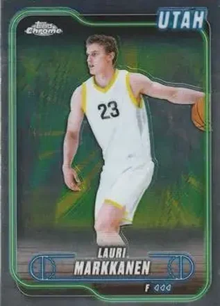 2024-25 Topps Chrome #37 - Lauri Markkanen - Utah Jazz 2024-25 Topps Chrome #37 - Lauri Markkanen - Utah Jazz