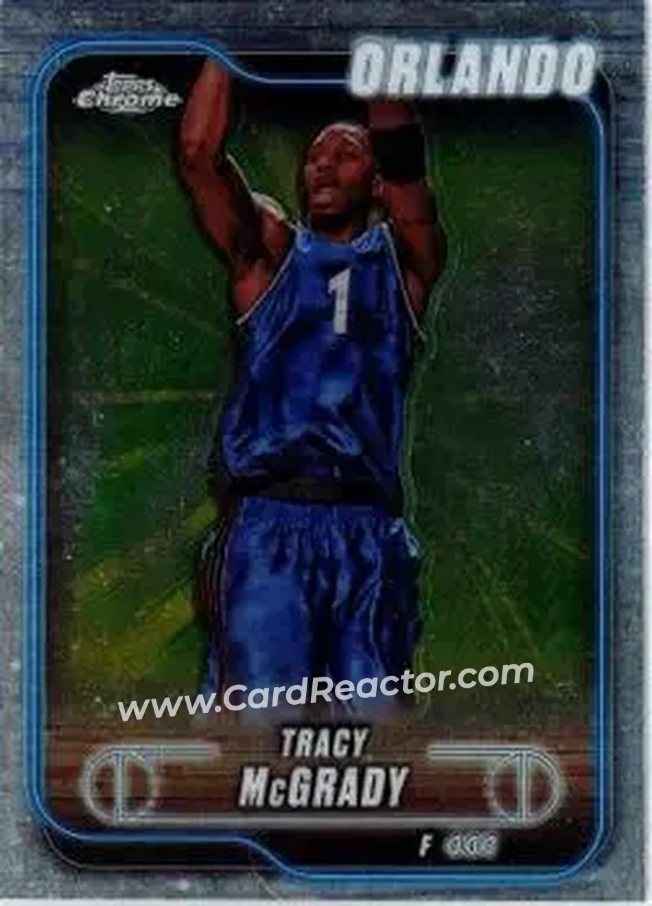2024-25 Topps Chrome #42 - Tracy McGrady - Orlando Magic - Front
