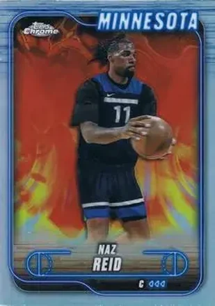 2024-25 Topps Chrome #43 - Naz Reid - Minnesota Timberwolves 2024-25 Topps Chrome #43 - Naz Reid - Minnesota Timberwolves