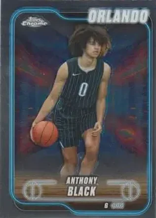 2024-25 Topps Chrome #48 - Anthony Black - Orlando Magic