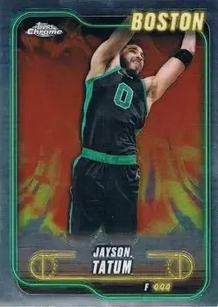 2024-25 Topps Chrome #51 - Jayson Tatum - Boston Celtics