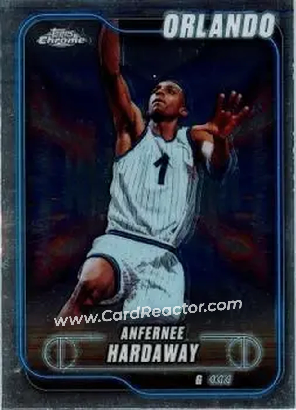 2024-25 Topps Chrome #68 - Anfernee Hardaway - Orlando Magic - Front