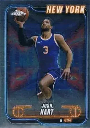 2024-25 Topps Chrome #71 - Josh Hart - New York Knicks
