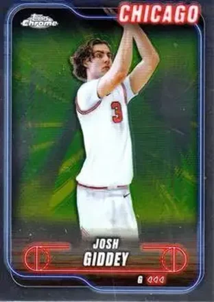2024-25 Topps Chrome #76 - Josh Giddey - Chicago Bulls