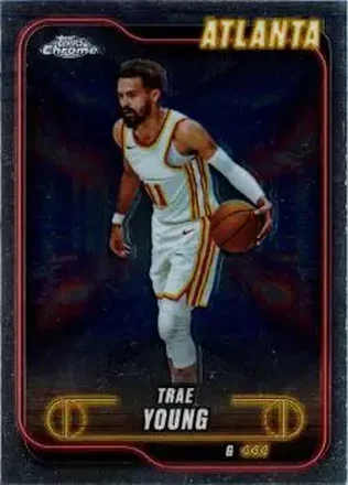 2024-25 Topps Chrome #82 - Trae Young - Atlanta Hawks