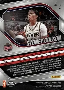 Back of Sydney Colson