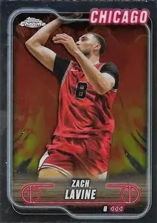 2024-25 Topps Chrome #84 - Zach LaVine - Chicago Bulls