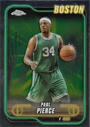 2024-25 Topps Chrome #88 - Paul Pierce - Boston Celtics 2024-25 Topps Chrome #88 - Paul Pierce - Boston Celtics
