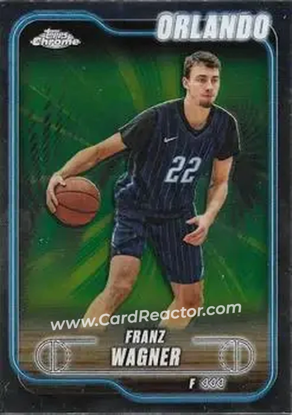 2024-25 Topps Chrome #93 - Franz Wagner - Orlando Magic - Front