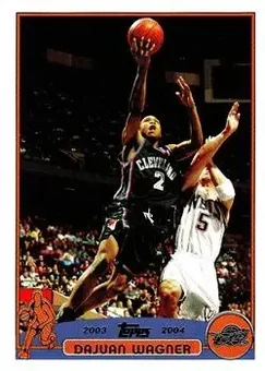 2003-04 Topps #2 - Dajuan Wagner - Cleveland Cavaliers