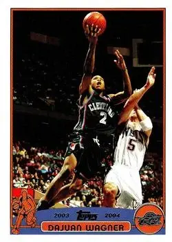 2003-04 Topps #2 Dajuan Wagner