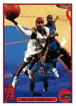 2003-04 Topps #3 Allen Iverson