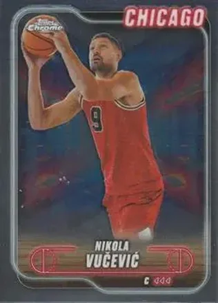 2024-25 Topps Chrome #97 - Nikola Vučević - Chicago Bulls
