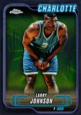 2024-25 Topps Chrome #98 - Larry Johnson - Charlotte Hornets
