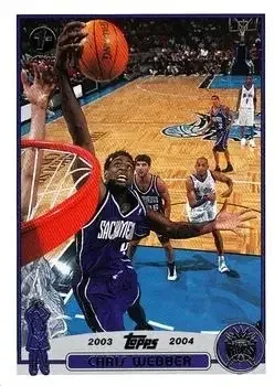 2003-04 Topps 1st Edition #4 Chris Webber