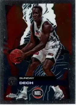 2024-25 Topps Chrome NBL #10 Sunday Dech