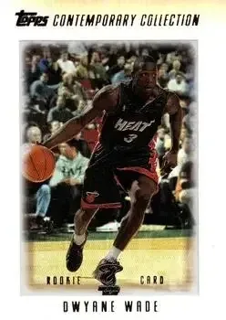 2003-04 Topps Contemporary Collection #4 Dwyane Wade