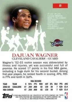 Back of Dajuan Wagner