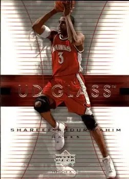 2003-04 UD Glass #1 Shareef Abdur-Rahim