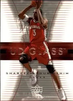 2003-04 UD Glass #1 Shareef Abdur-Rahim