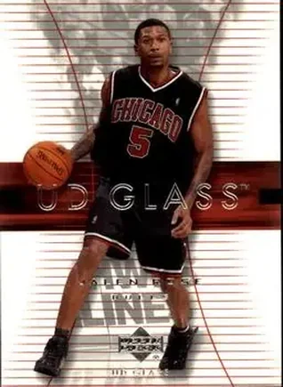 2003-04 UD Glass #6 Jalen Rose