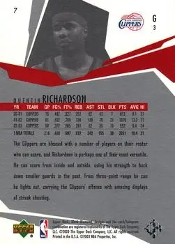 Back of Quentin Richardson