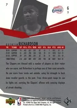 Back of Quentin Richardson