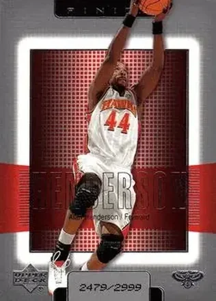 2003-04 Upper Deck Finite #7 Alan Henderson