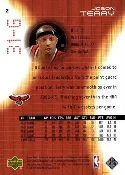 Back of Jason Terry