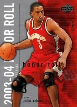 2003-04 Upper Deck Honor Roll #1 Shareef Abdur-Rahim