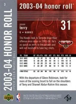 Back of Jason Terry