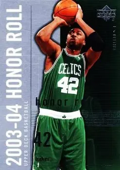 2003-04 Upper Deck Honor Roll #5 Vin Baker