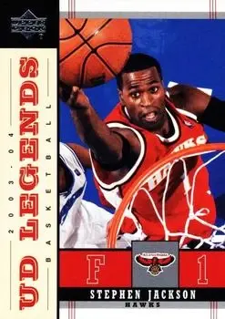 2003-04 Upper Deck Legends #2 Stephen Jackson