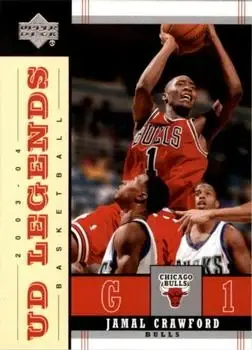 2003-04 Upper Deck Legends #8 Jamal Crawford