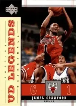 2003-04 Upper Deck Legends #8 Jamal Crawford
