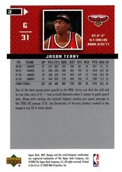 Back of Jason Terry