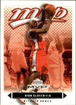 2003-04 Upper Deck MVP #7 - Dion Glover - Atlanta Hawks 2003-04 Upper Deck MVP #7 - Dion Glover - Atlanta Hawks