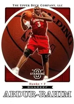 2003-04 Upper Deck Standing O #1 Shareef Abdur-Rahim