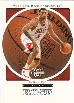 2003-04 Upper Deck Standing O #7 Jalen Rose