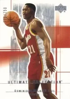 2003-04 Upper Deck Ultimate Collection #1 Dominique Wilkins