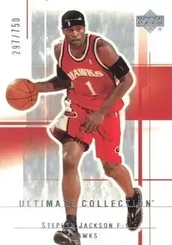 2003-04 Upper Deck Ultimate Collection #4 Stephen Jackson
