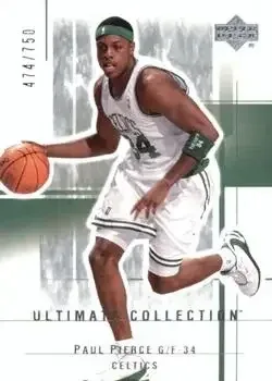 2003-04 Upper Deck Ultimate Collection #6 Paul Pierce