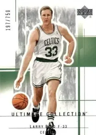 2003-04 Upper Deck Ultimate Collection #7 Larry Bird
